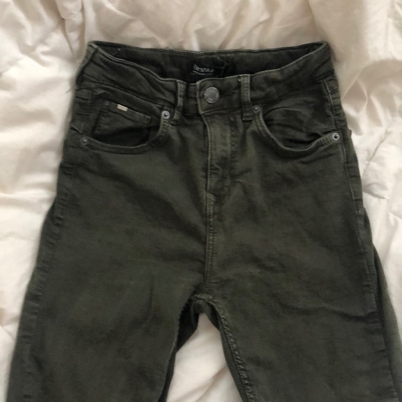 Bershka army green skinny jeans - Picture 2 of 4